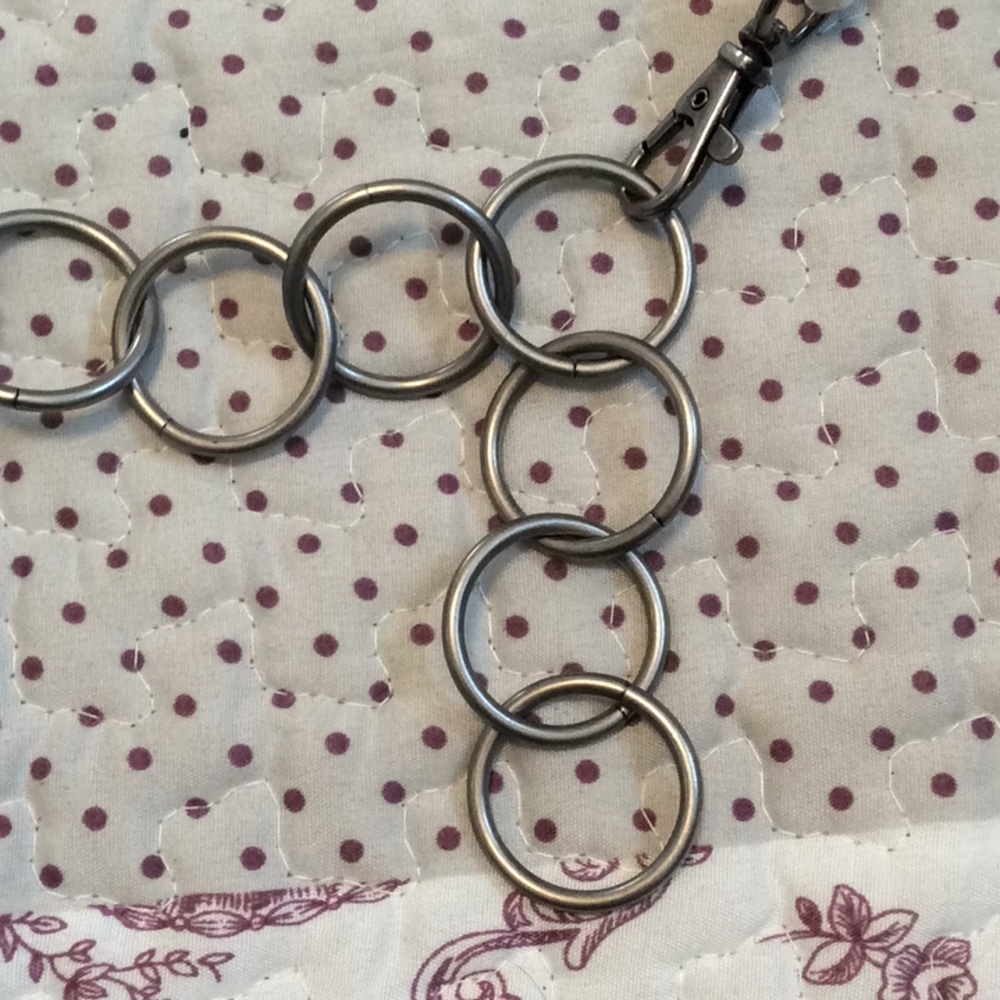 White Leather Belt - Picture 2 of 4